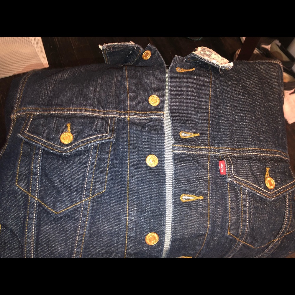 Levis Trucker Jacket Cowhide - image 3